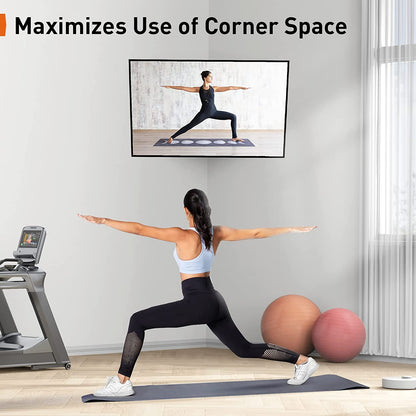 Perlegear Corner TV Wall Mount for Most 32-60 inch TVs up to 99 lbs, PGCMF4