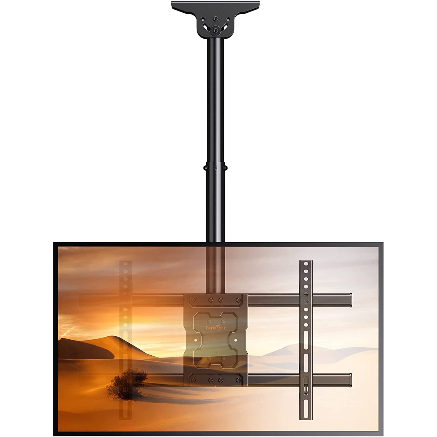 Multi-Adjustable  Ceiling TV Mount For 37" To 75" TVs, PGLCM1