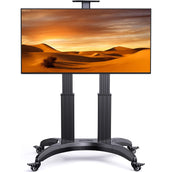 Heavy-Duty TV Cart For 55" To 90" TVs