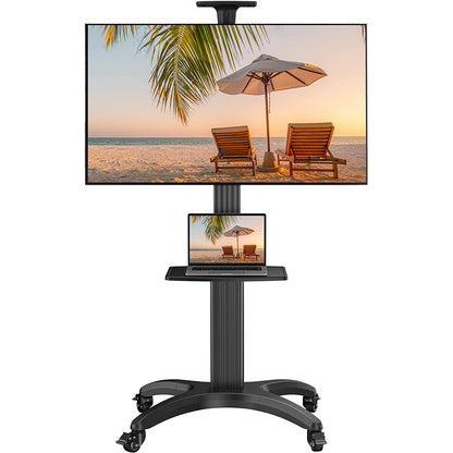Heavy-Duty TV Cart For 32" To 70" TVs
