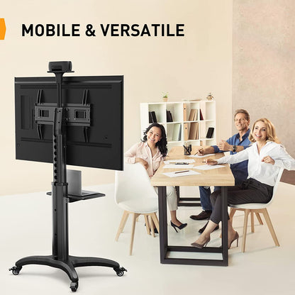 Heavy-Duty TV Cart For 32" To 70" TVs