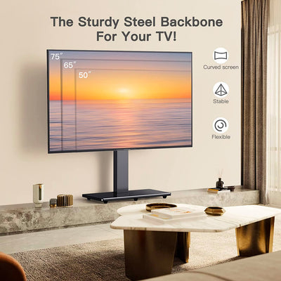 Swivel Tabletop TV Stand For 50