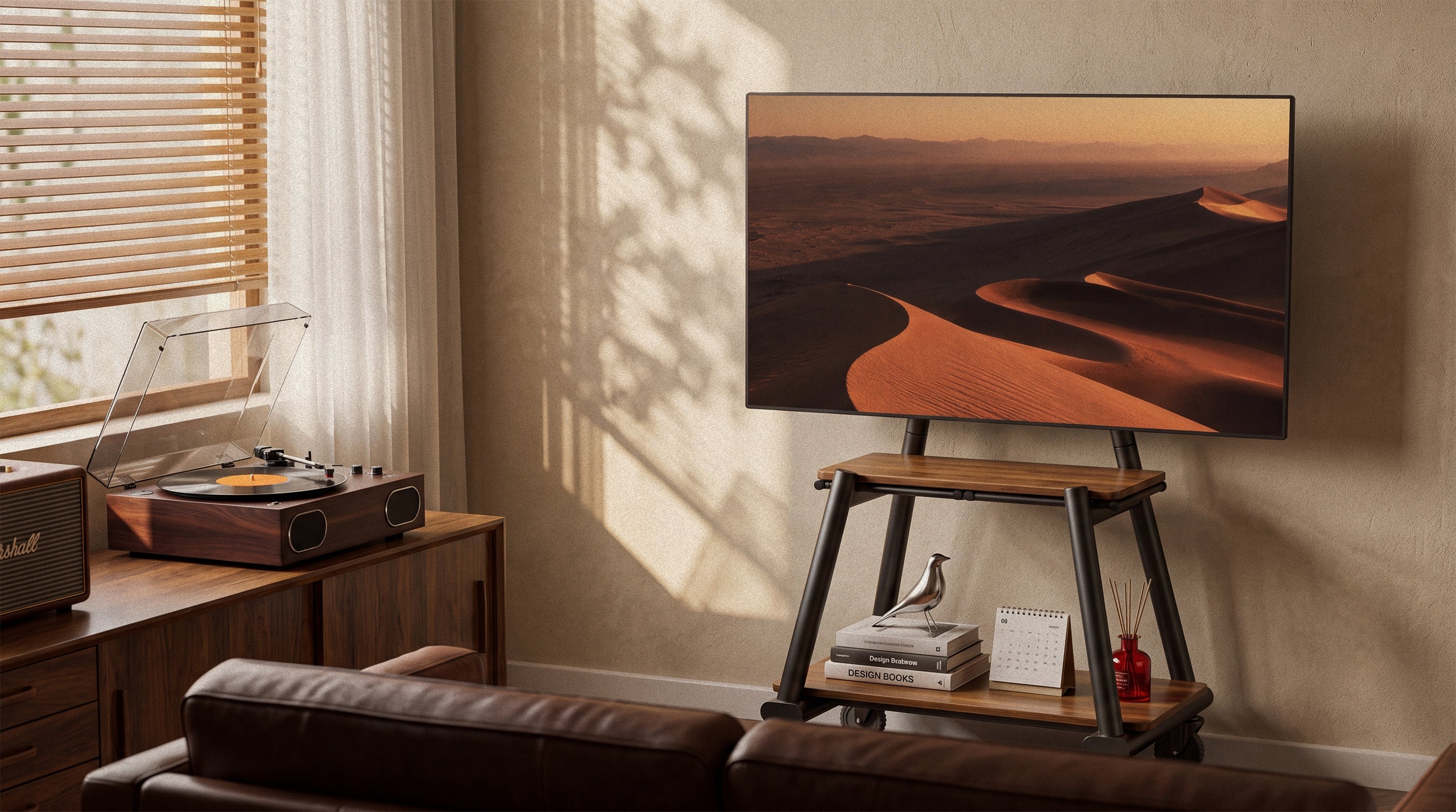 TV Carts with Wheels